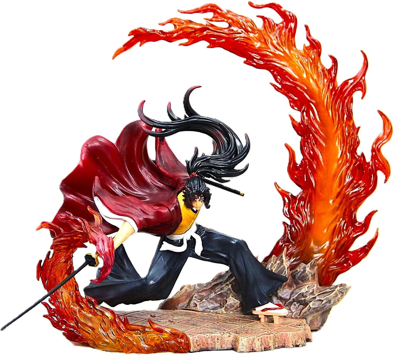 ToonyVerse Demon Slayer Tsugikuni Yoriichi Action Figure – Premium Anime Collectible Figurine