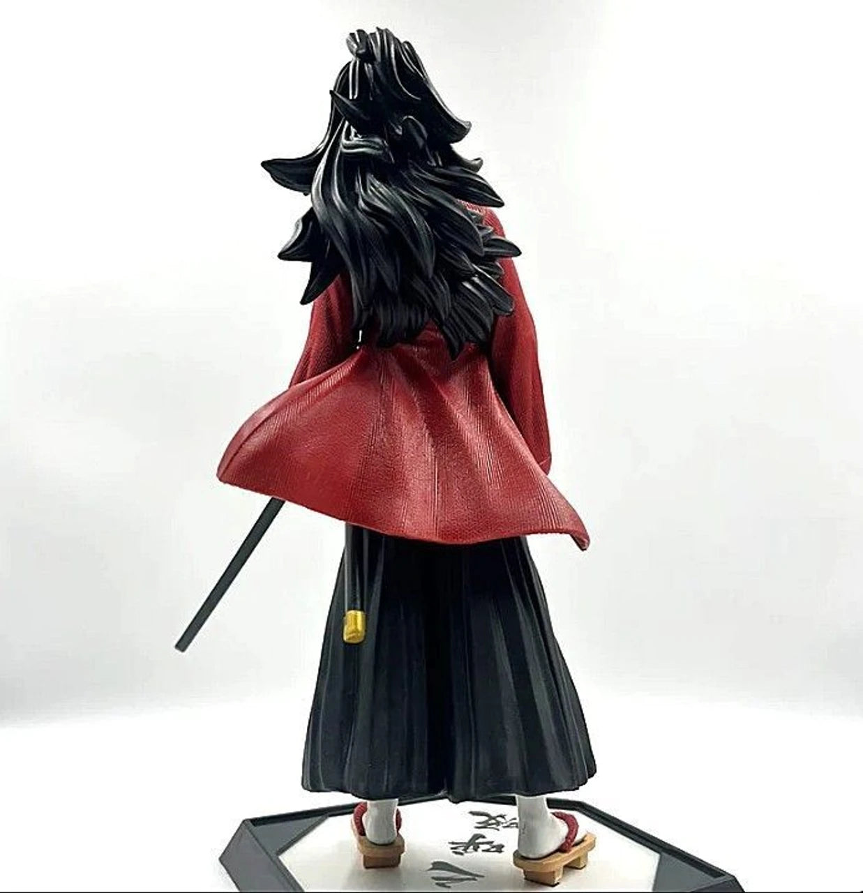 Demon Slayer Yoriichi Tsugikuni Action Figure – 31cm Premium PVC Collectible Statue | Kimetsu no Yaiba Anime Display Figure for Desk, Shelf & Home Decor