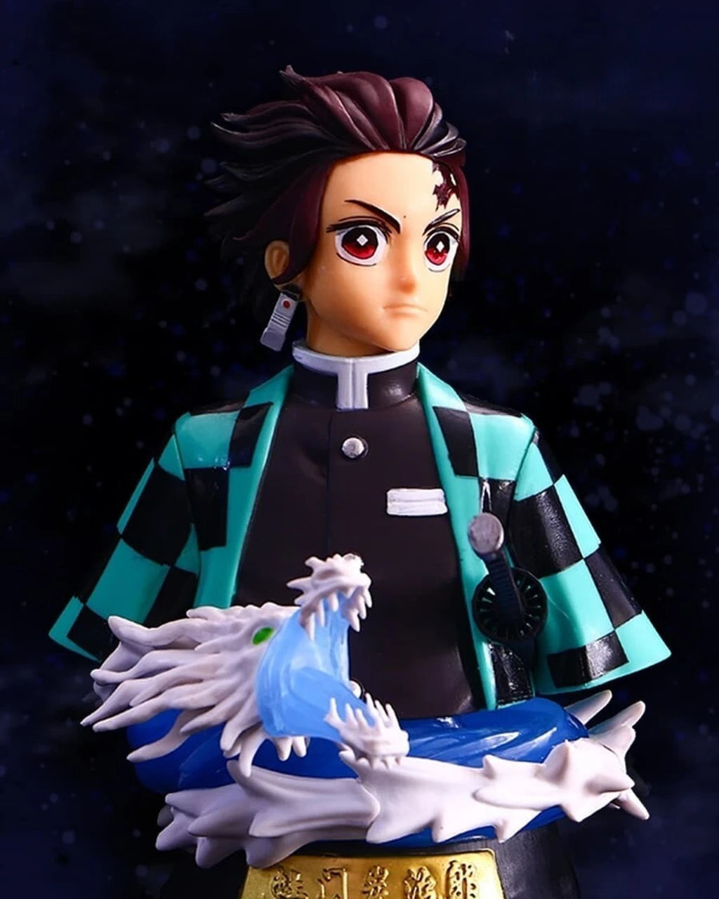 Tanjiro Kamado LED Battle Figure – 15cm Premium Demon Slayer Collectible Statue