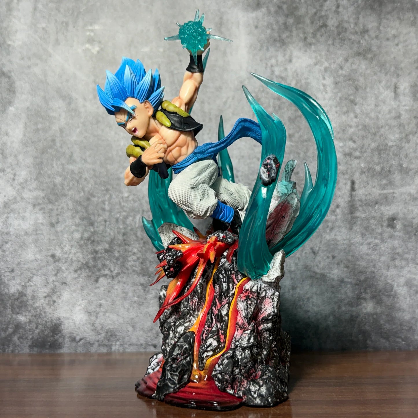 Dragon Ball Super Saiyan Blue Gogeta Limited Edition Action Figure – 20cm Premium PVC Collectible Statue | Dragon Ball Super Anime Display Figure