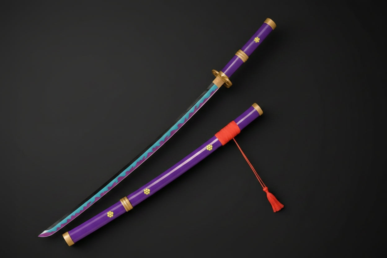 One Piece Roronoa Zoro Wooden Katana – Anime Cosplay Sword