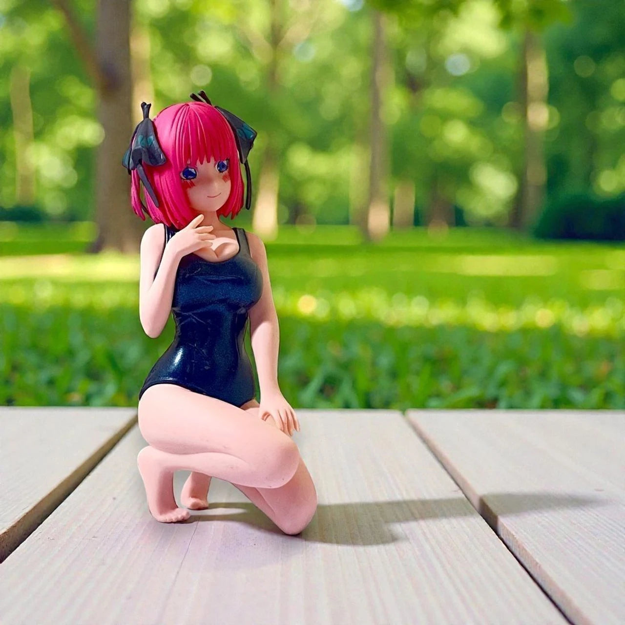 SSAppliances Anime Girl Action Figure – Cute Pink Hair Premium PVC Collectible Figurine