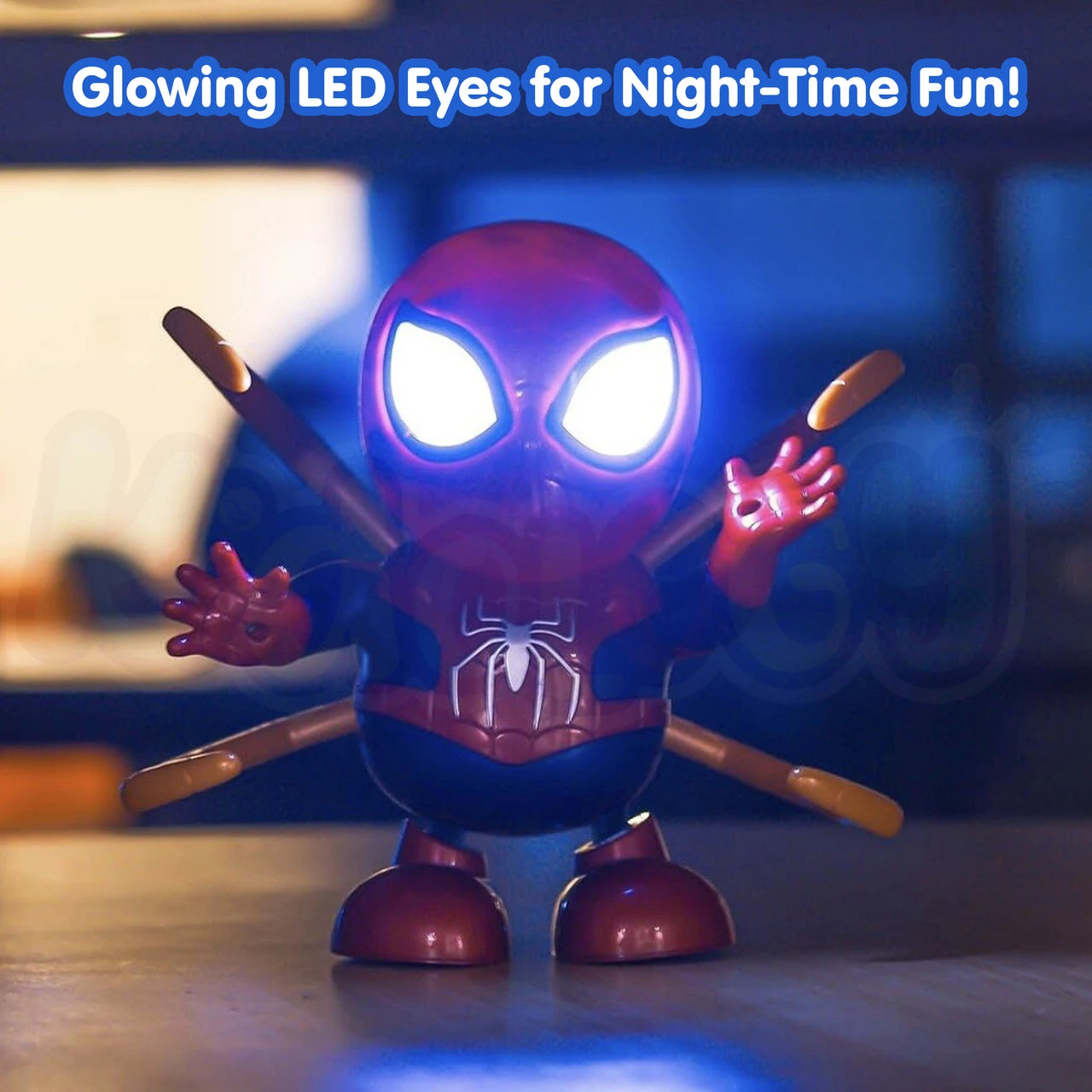 Dancing Spider-Man Action Figure Toy with Lights & Sounds – Interactive Superhero Toy for Kids | AnimeLegacy