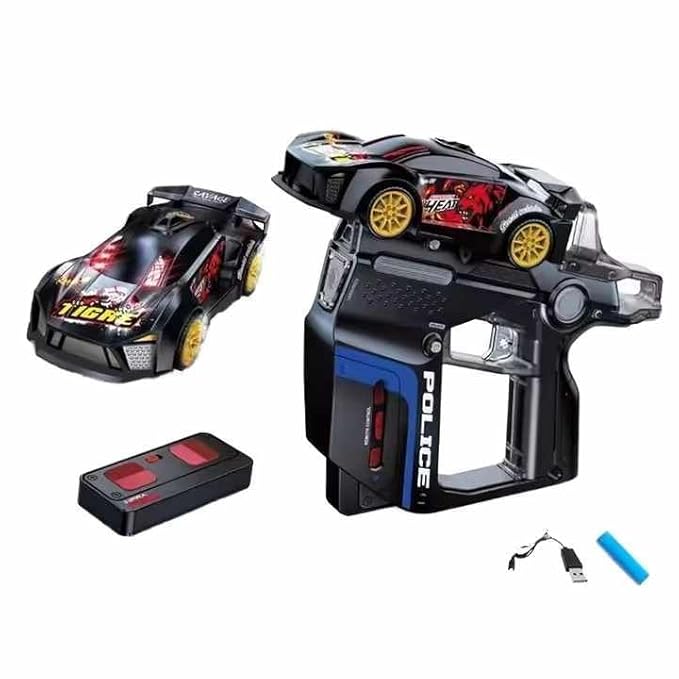 2-Player Infrared Battle RC Cars – Shoot & Knock-Down Game with Dual Remotes
