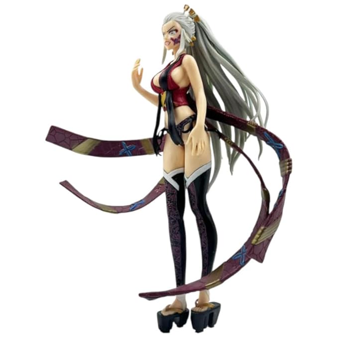 BAKA Daki-Inspired Anime Demon Girl Action Figure – 30cm Detailed PVC Statue with Display Base
