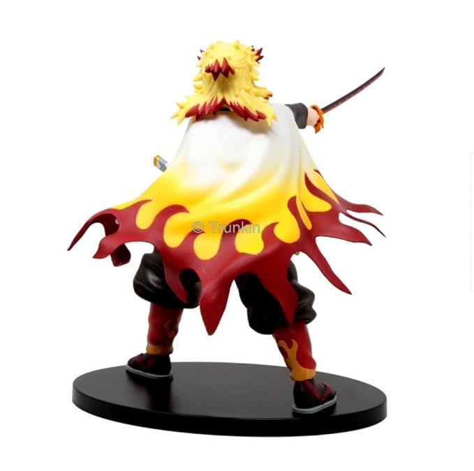 Kyojuro Rengoku Flame Attack Figure – 20cm Premium Demon Slayer Collectible Statue