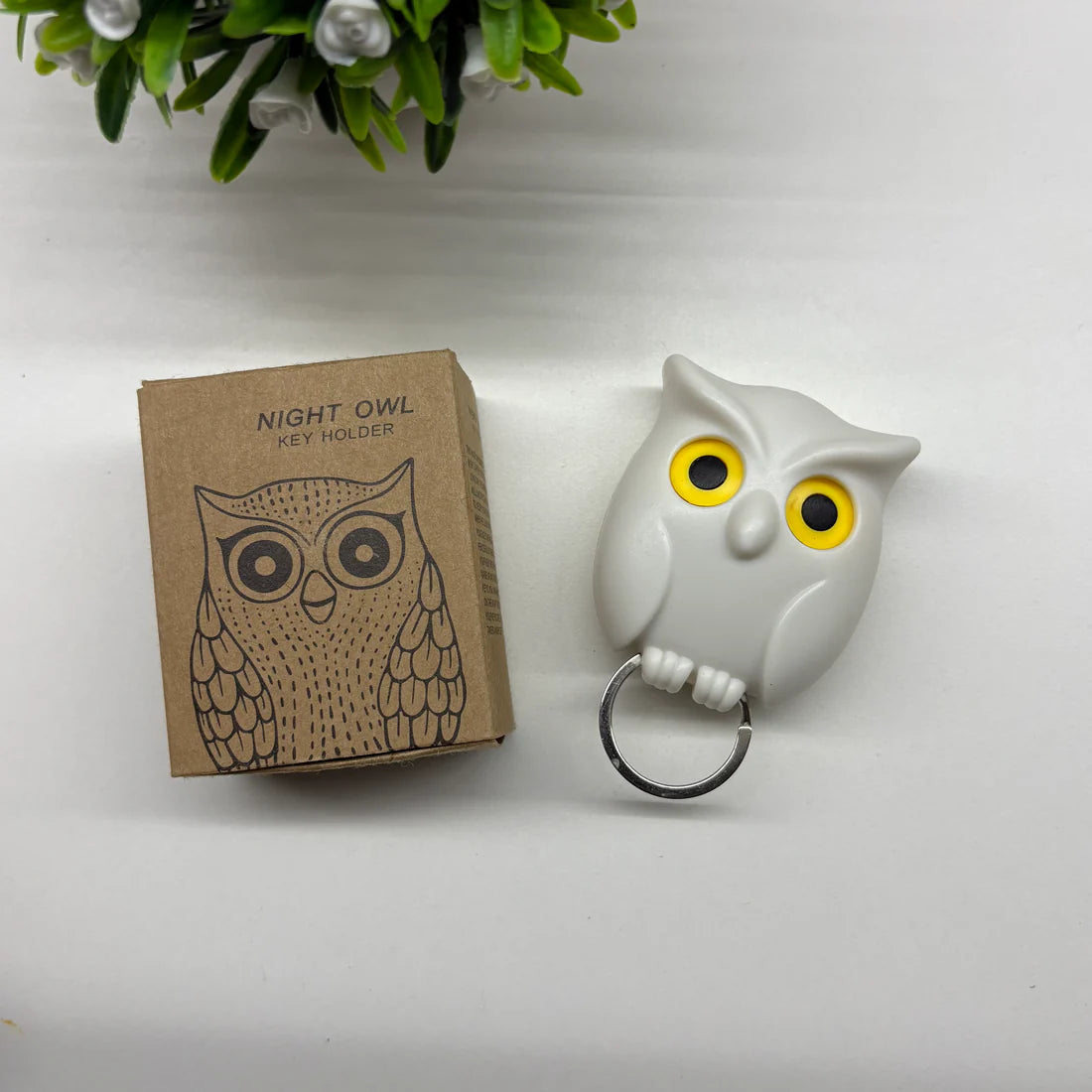 Mystic Owl Wall Key Holder – Premium Decorative Home Organizer | AnimeLegacy 🦉