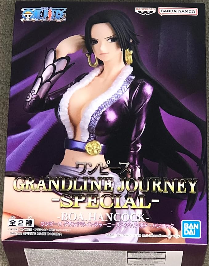 Banpresto One Piece Grandline Journey Boa Hancock Special Statue – Premium Anime Collectible PVC Figure