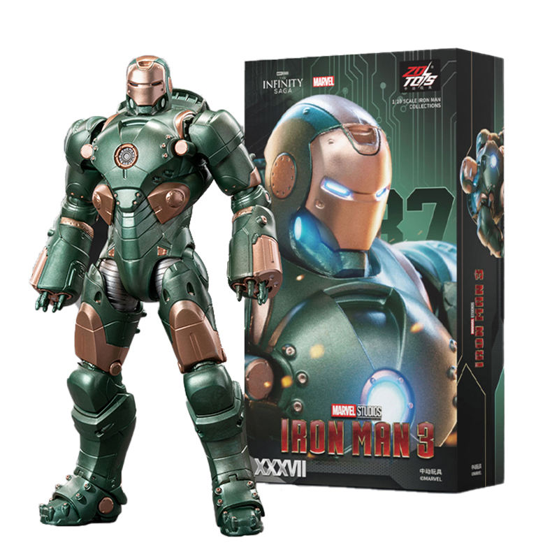 Iron Man MK37 Hammerhead Armor Action Figure | Limited Edition Marvel Collector's Piece 🔥