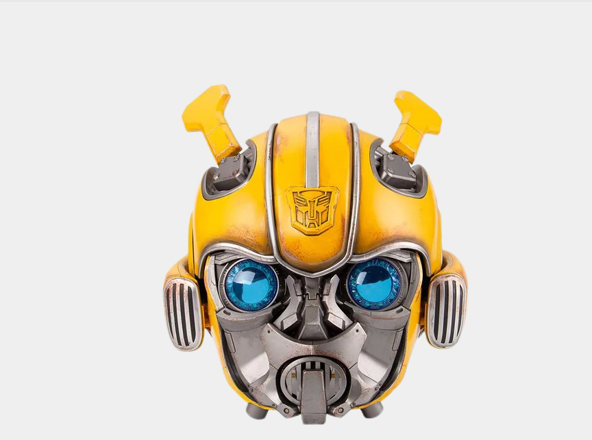 Transformers Bumblebee Transformable LED Helmet – Voice Control Wearable Cosplay Helmet (Limited Edition)