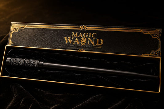 harry potter Fireball Effect Magic Wand – 42cm Wizard Cosplay Prop & Collector's Display
