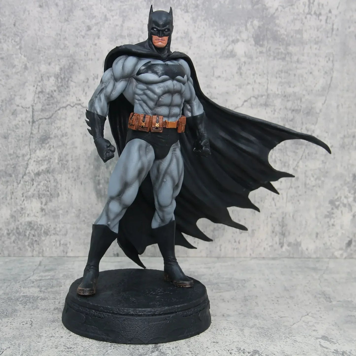Dark Knight Standing Action Figure 38cm – Premium Superhero Collectible Display Statue