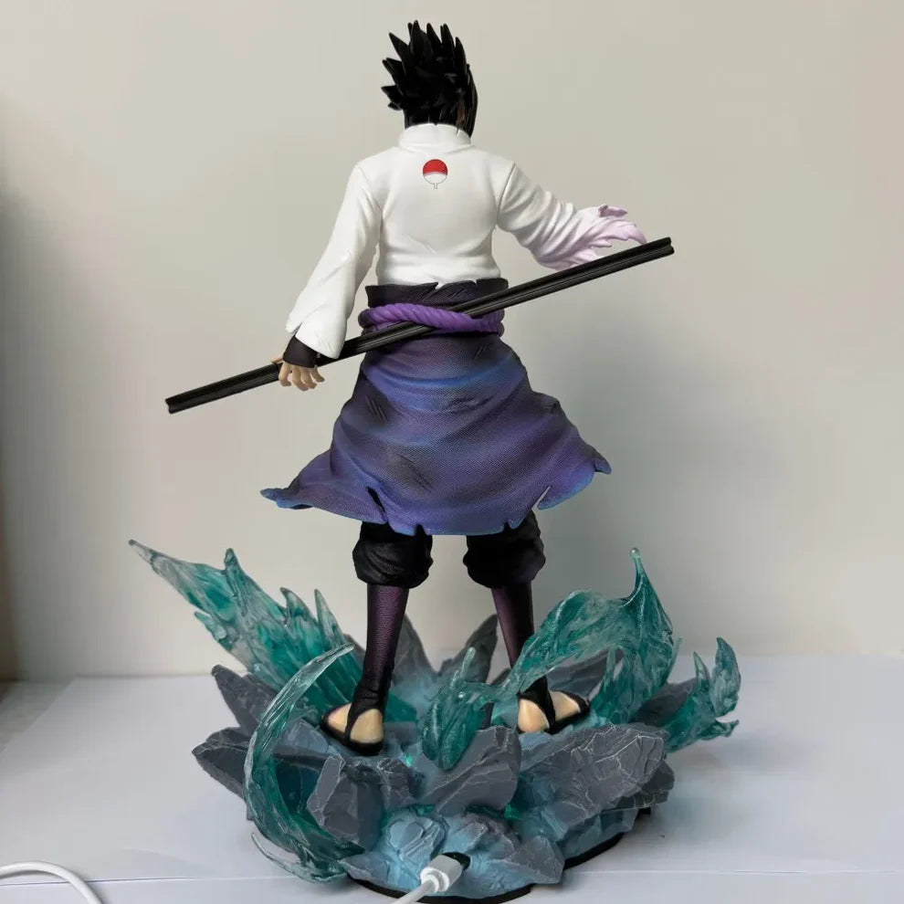 Sasuke Uchiha Cursed Seal Awakening Figure 33cm – Premium Naruto Shippuden Collectible Statue