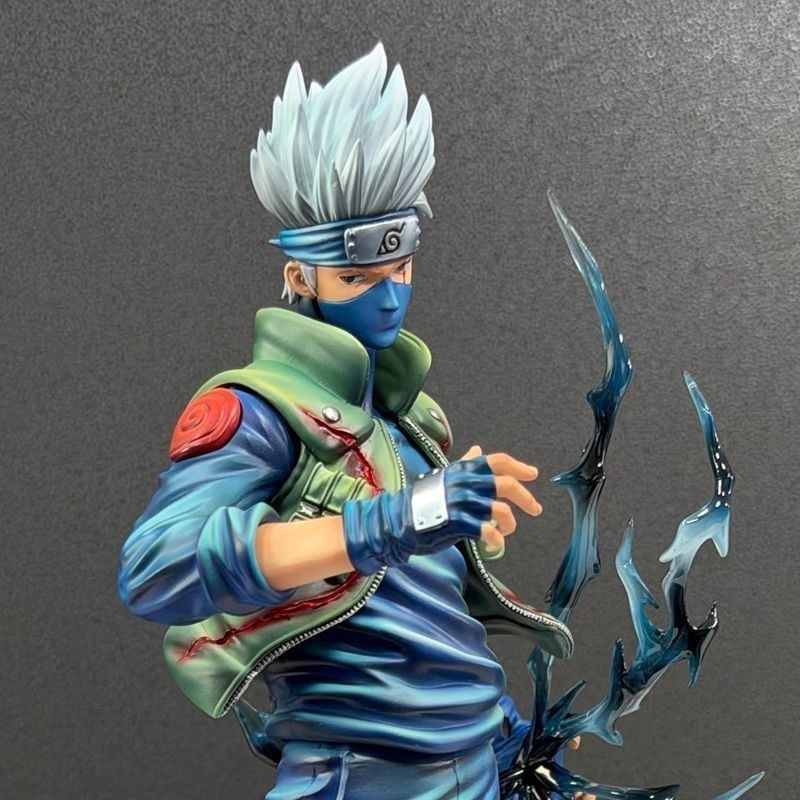 Kakashi Hatake 10th Anniversary GK Resin Statue – Premium Naruto Shippuden Collectible Figure