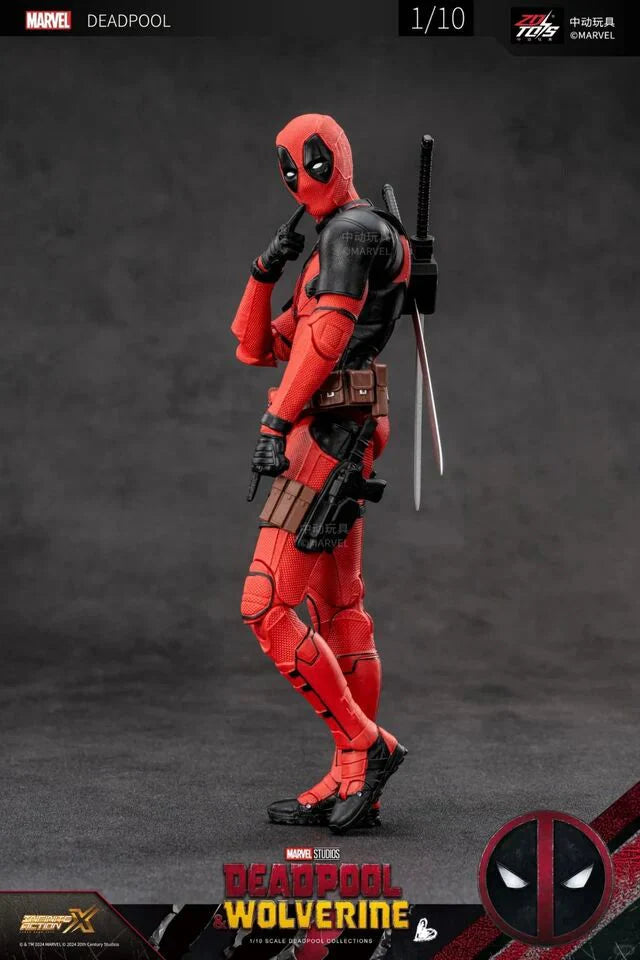Deadpool Action Figure – 1:10 Scale Premium Collector Edition | AnimeLegacy