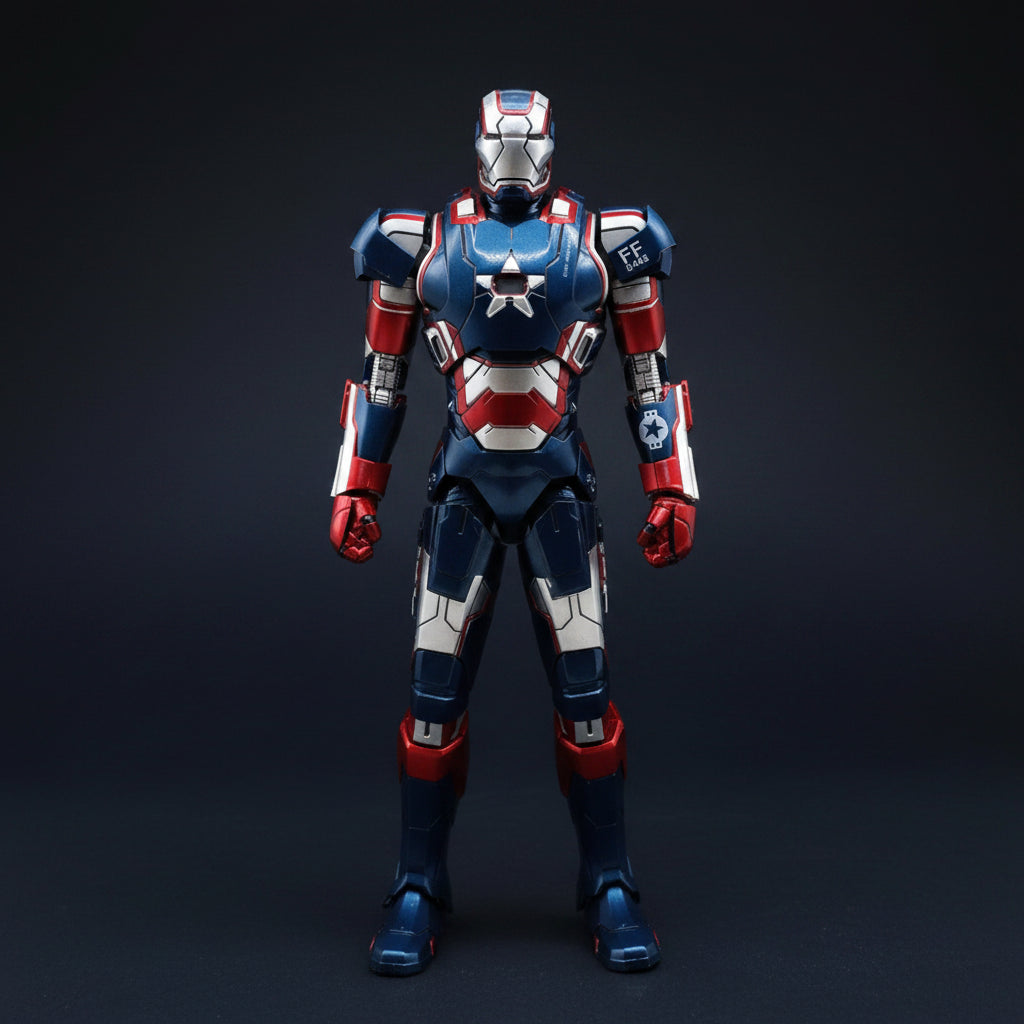 Iron Patriot Action Figure – Premium Limited Collector Edition | AnimeLegacy