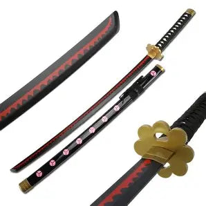 One Piece Zoro Shusui Wooden Katana – 104cm Anime Cosplay Sword