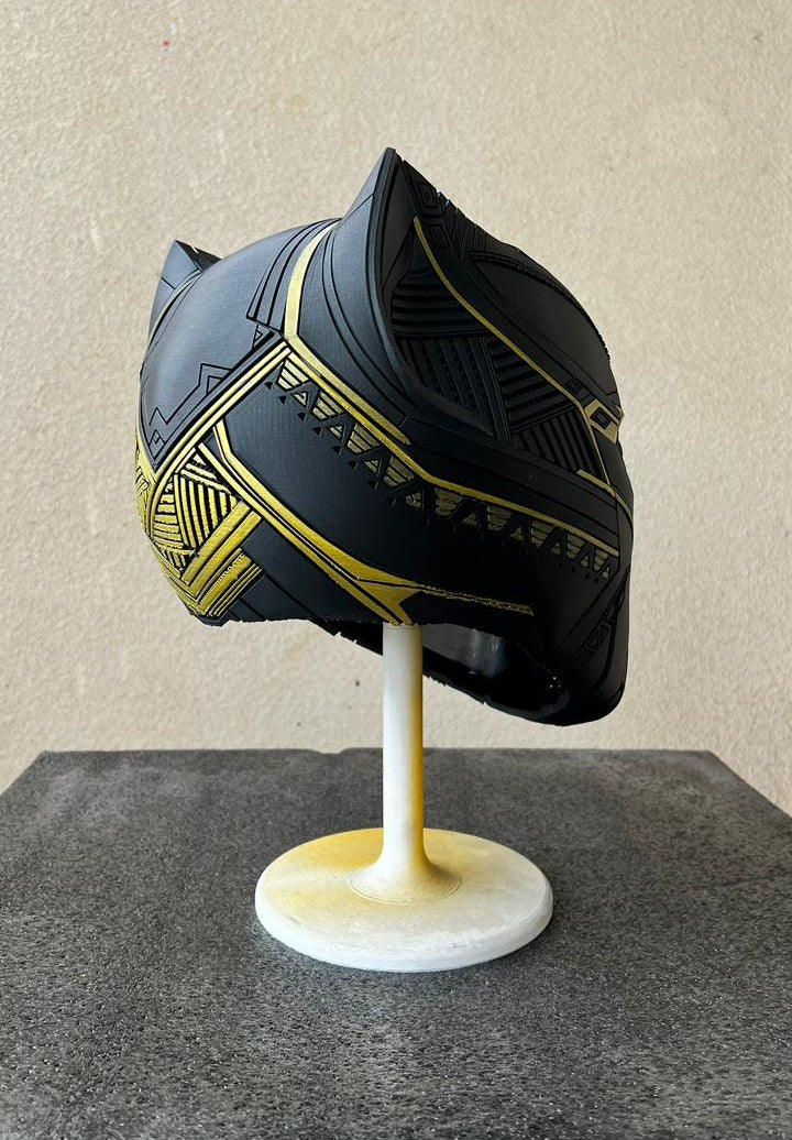 Black Panther Helmet Cosplay – 1:1 Scale Wearable Collector Edition Mask (Limited Edition)