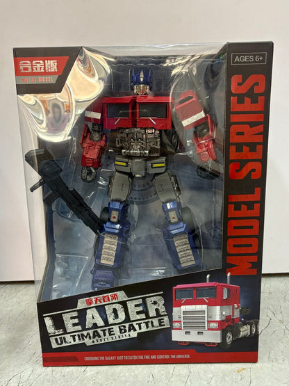 Black Mamba H8001-4 KO Transformable Action Figure – 6.5 Inch ABS & Alloy Collectible (Red)