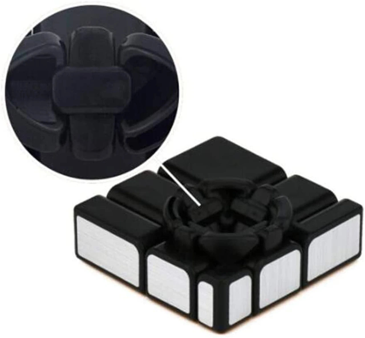 MoYu Meilong 3×3×3 Silver Mirror Speed Cube – Reflective Magic Puzzle Cube | Cubing Classroom