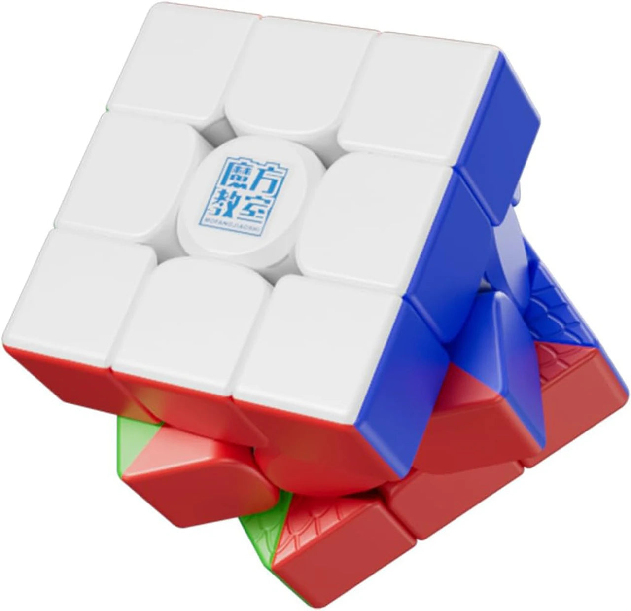 Cuberkart MoYu RS3M V5 3×3 Magnetic Speed Cube – Dual-Adjustment Stickerless Professional Puzzle Cube