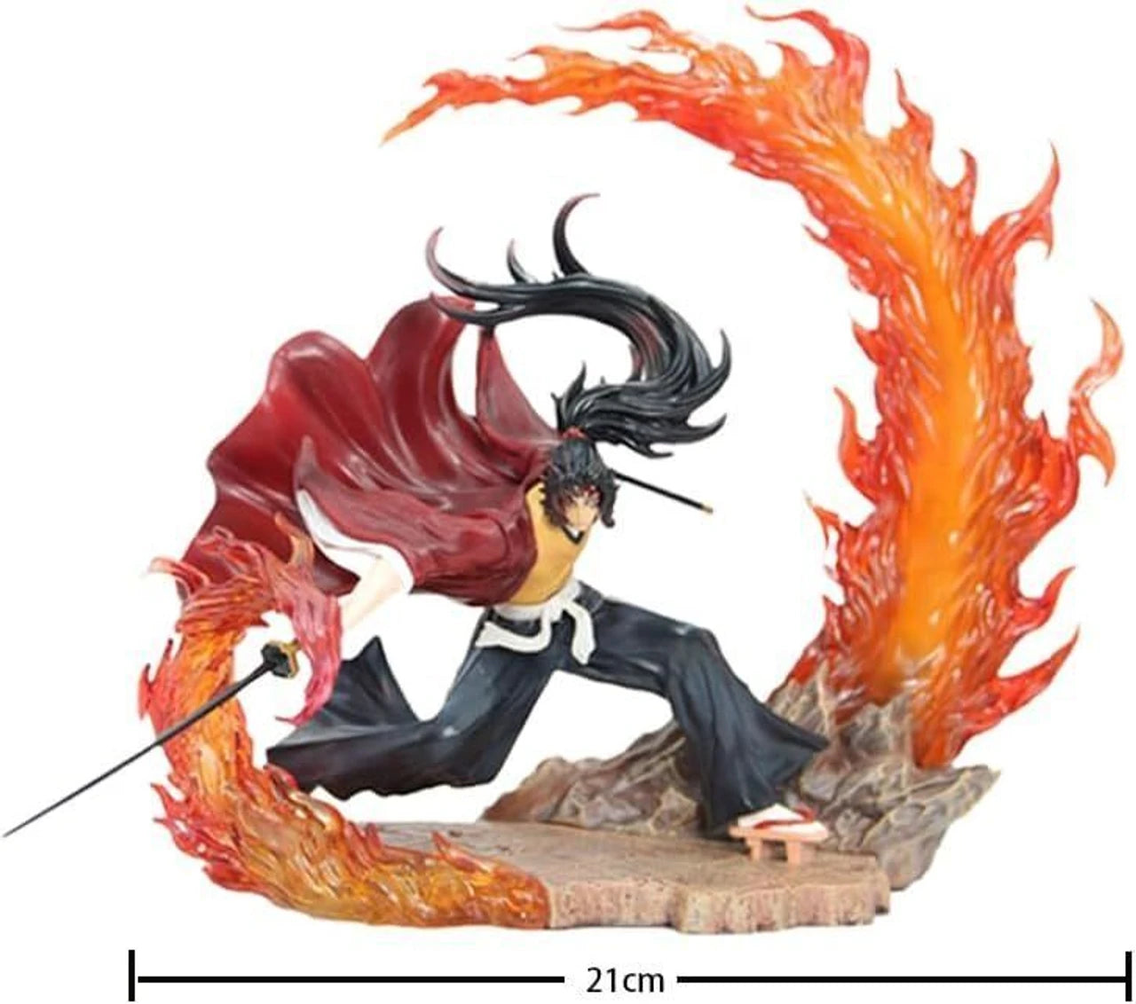 ToonyVerse Demon Slayer Tsugikuni Yoriichi Action Figure – Premium Anime Collectible Figurine
