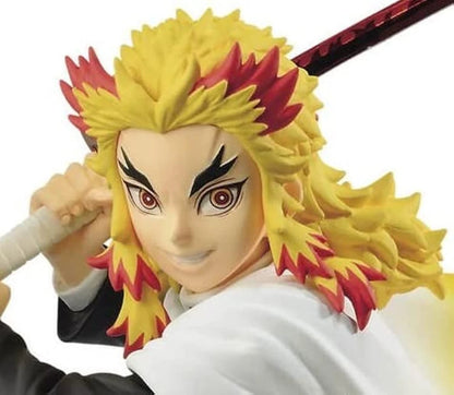 Kyojuro Rengoku Attack Pose Figure – Premium Demon Slayer Collectible Statue