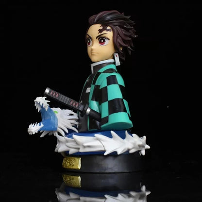 Tanjiro Kamado LED Battle Figure – 15cm Premium Demon Slayer Collectible Statue