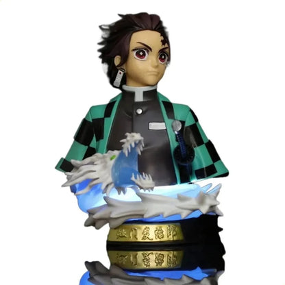 Tanjiro Kamado LED Battle Figure – 15cm Premium Demon Slayer Collectible Statue