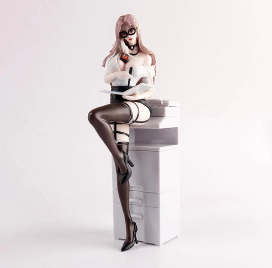 Mubco Personal Secretary Anime Figure – Cute Desktop Collectible Statue & Gift