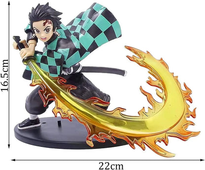 Tanjiro Kamado Sword Fighter Figure – Premium Demon Slayer Collectible PVC Statue