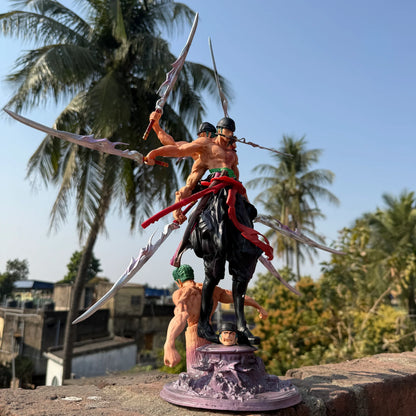 One Piece Roronoa Zoro Asura Form Nine-Sword Style Limited Edition Action Figure – 52cm Premium PVC Collectible Statue | Epic Anime Display Figure