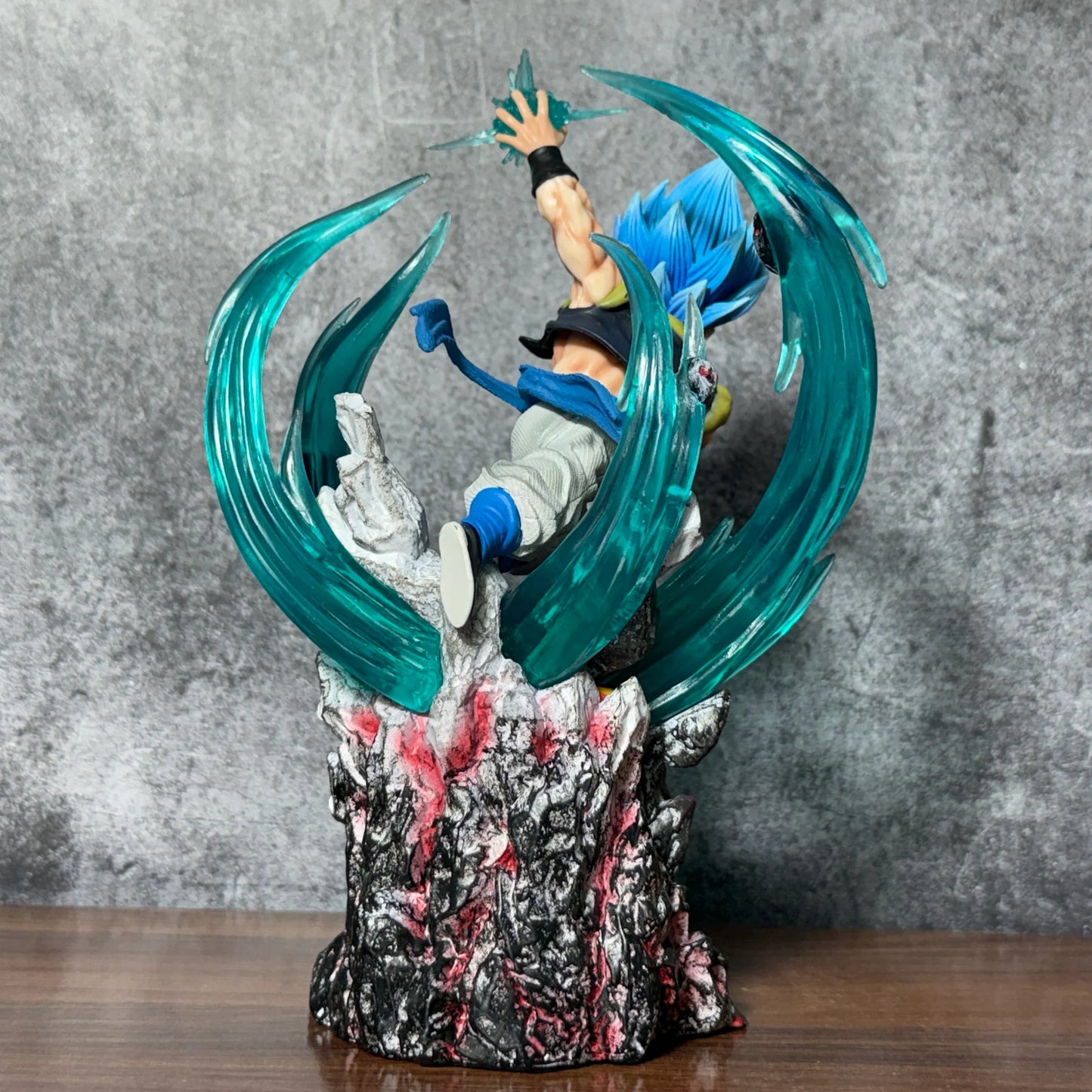 Dragon Ball Super Saiyan Blue Gogeta Limited Edition Action Figure – 20cm Premium PVC Collectible Statue | Dragon Ball Super Anime Display Figure