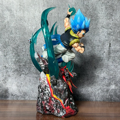 Dragon Ball Super Saiyan Blue Gogeta Limited Edition Action Figure – 20cm Premium PVC Collectible Statue | Dragon Ball Super Anime Display Figure