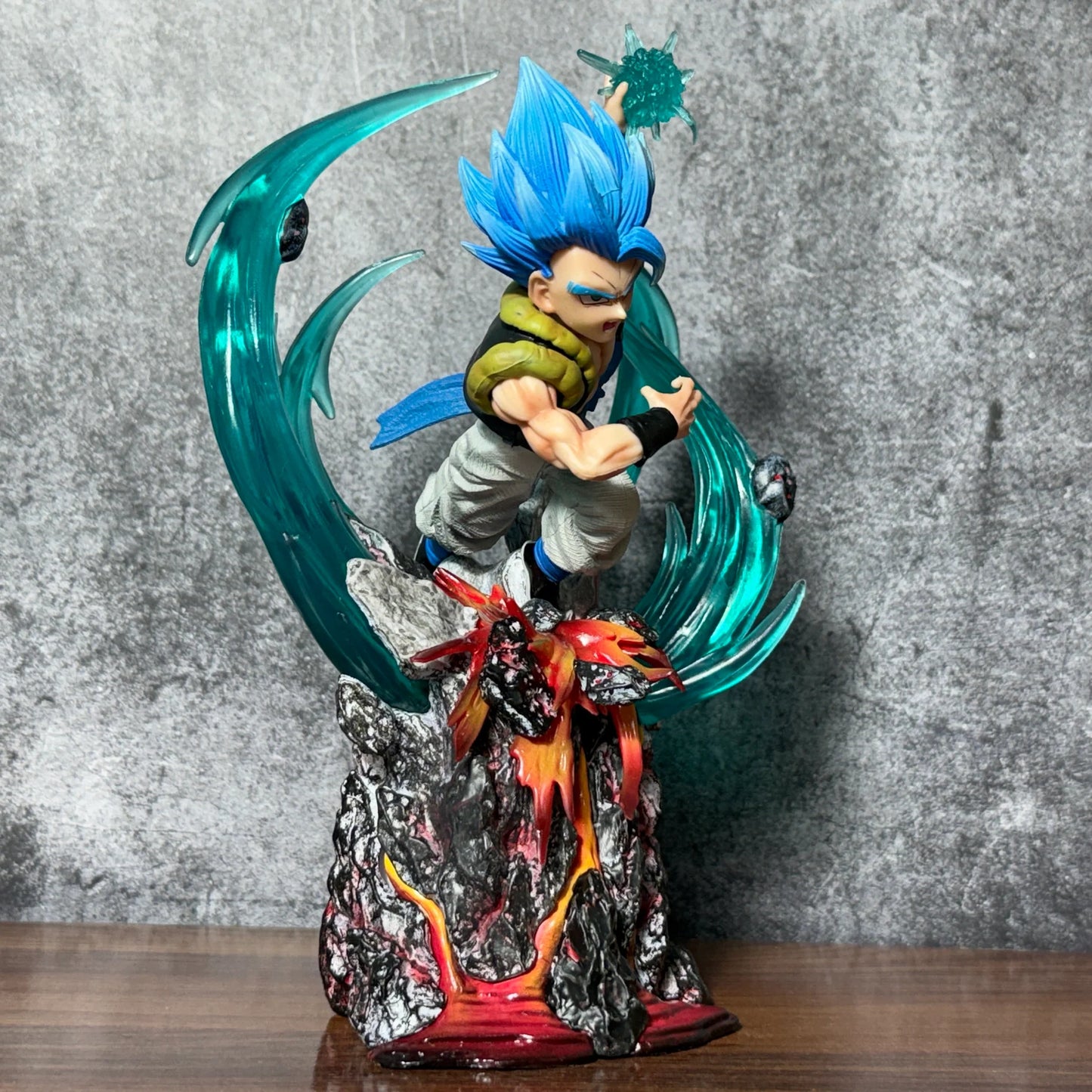 Dragon Ball Super Saiyan Blue Gogeta Limited Edition Action Figure – 20cm Premium PVC Collectible Statue | Dragon Ball Super Anime Display Figure