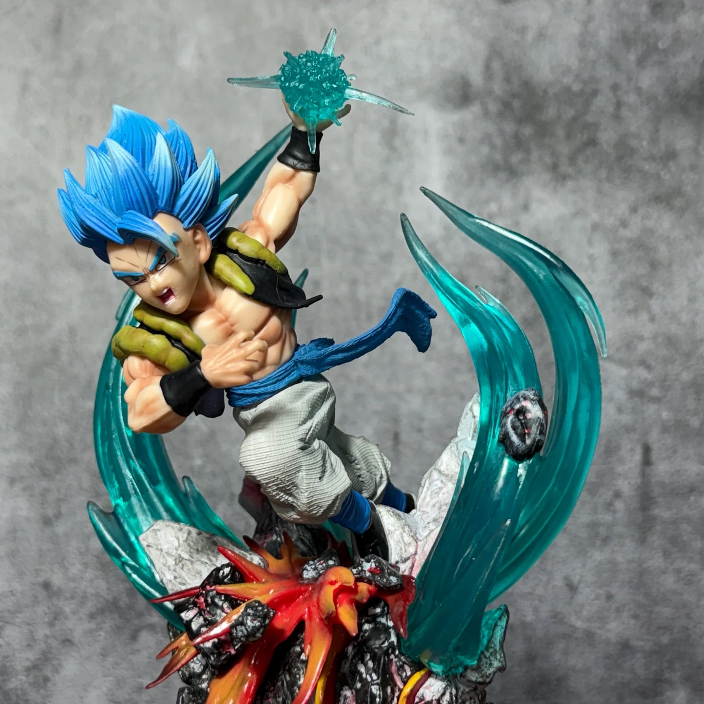 Dragon Ball Super Saiyan Blue Gogeta Limited Edition Action Figure – 20cm Premium PVC Collectible Statue | Dragon Ball Super Anime Display Figure