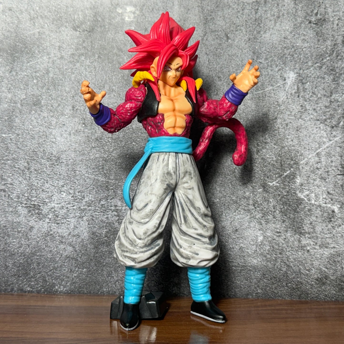 Dragon Ball GT Super Saiyan 4 Gogeta Action Figure – 21cm Premium PVC Collectible Statue | Dragon Ball GT Anime Display Figure