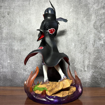 Naruto Shippuden Itachi Uchiha Akatsuki Crow Summoning Statue – 30cm Limited Edition Premium PVC Action Figure Collectible