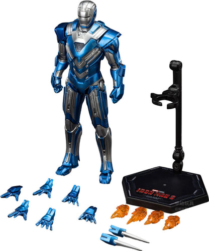Iron Man MK30 Blue Steel Action Figure – Premium Limited Collector Edition | AnimeLegacy