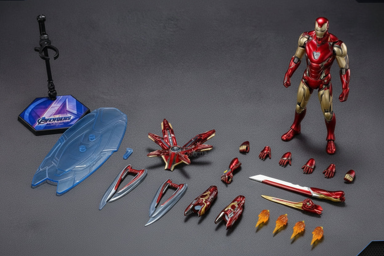 Iron Man Mark 85 Action Figure 2.0 | Avengers Endgame Premium Collector Edition ✨