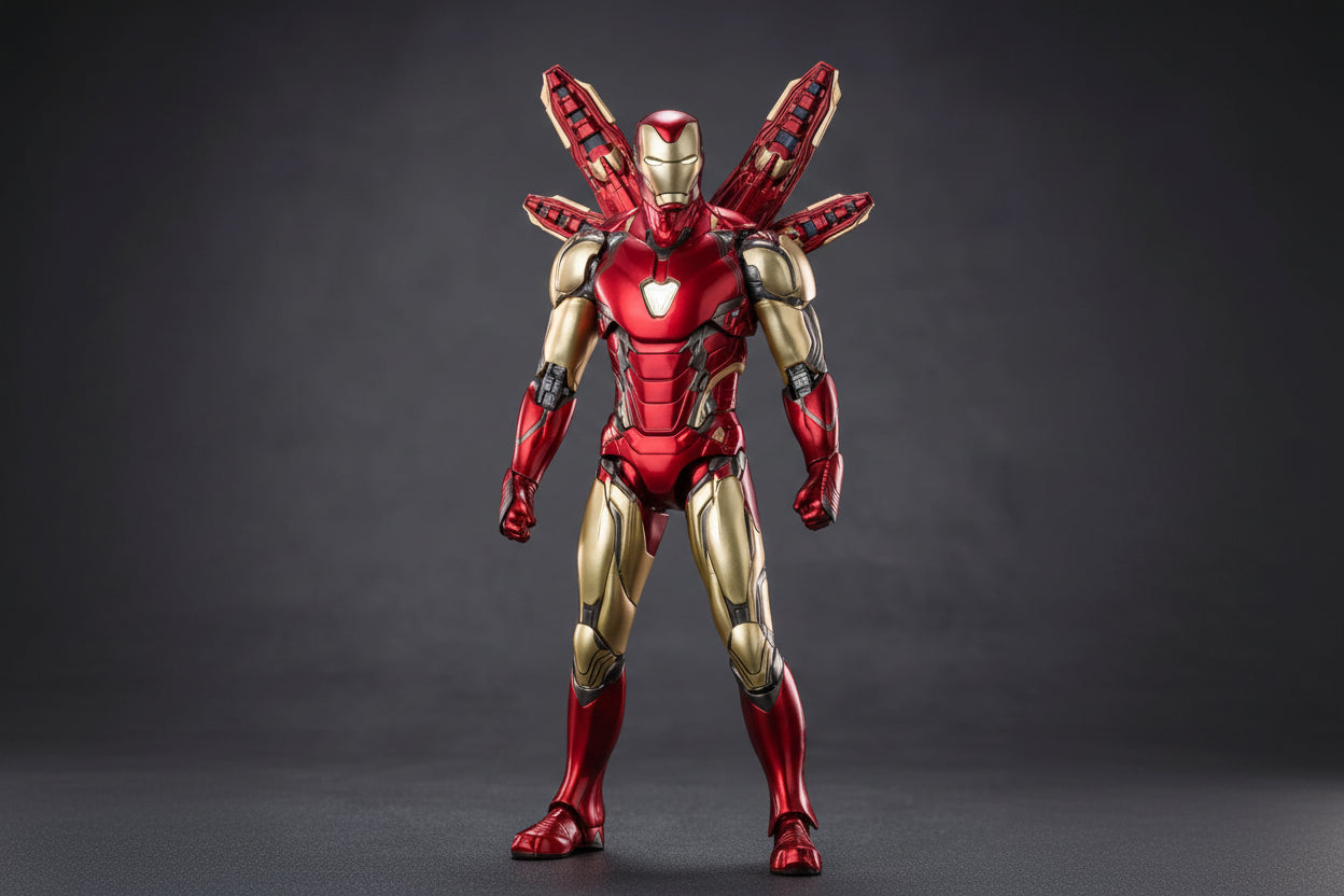 Iron Man Mark 85 Action Figure 2.0 | Avengers Endgame Premium Collector Edition ✨