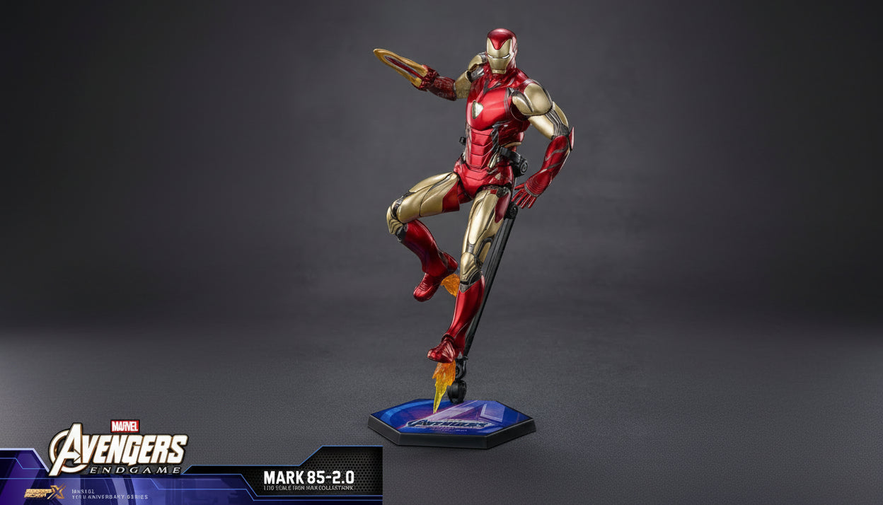 Iron Man Mark 85 Action Figure 2.0 | Avengers Endgame Premium Collector Edition ✨