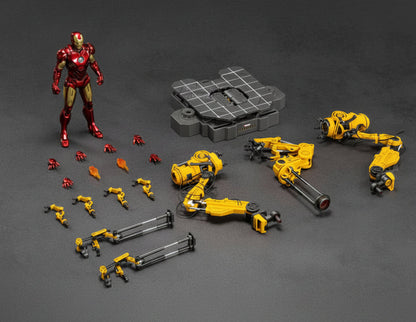 Iron Man MK4 Suit-Up Gantry Action Figure | Marvel Premium Collector Edition ✨