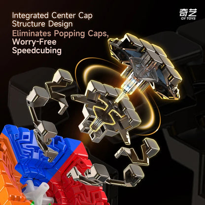 QiYi Warrior 7×7 Speed Cube – Professional Stickerless Magic Cube Puzzle | Advanced Cube for Kids & Adults