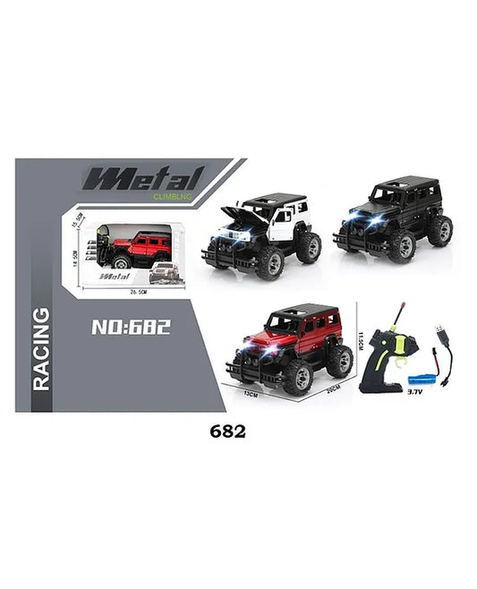 SANJARY Remote Control Metal Climbing Racing Jeep – Off-Road RC Vehicle Toy for Kids