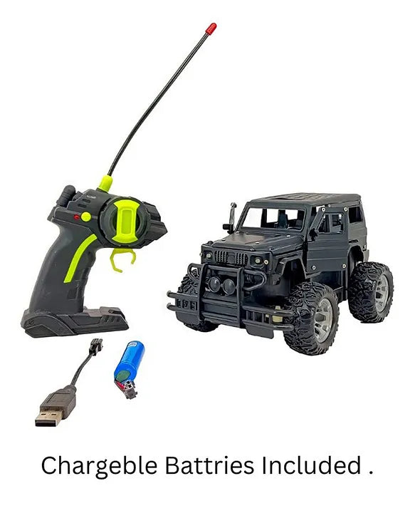 SANJARY Remote Control Metal Climbing Racing Jeep – Off-Road RC Vehicle Toy for Kids