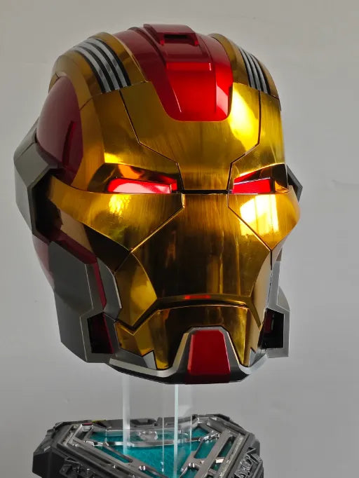 Premium Hero MK-17 Smart Helmet with Touch & Voice Control | Wearable Collector Edition