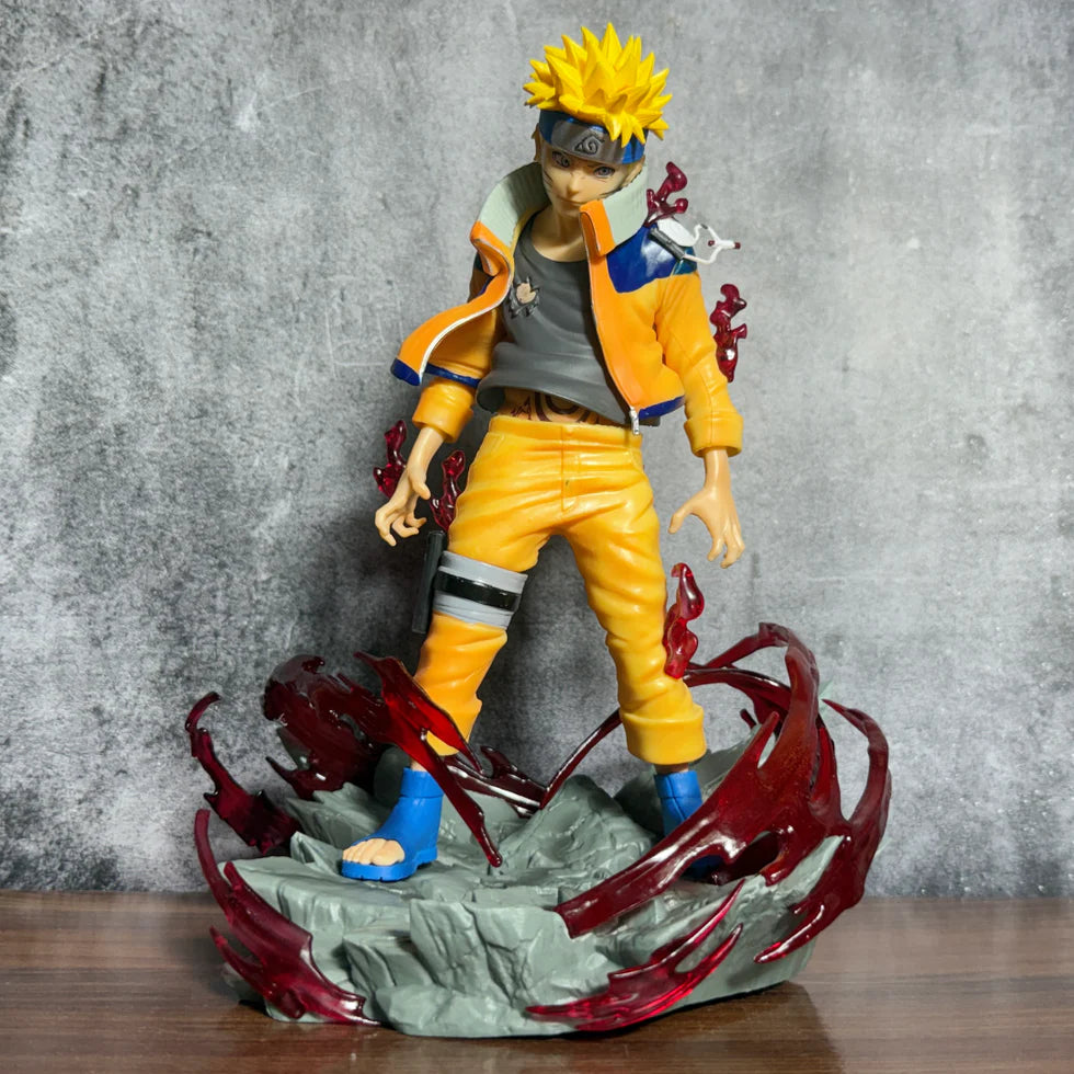 Naruto Uzumaki Rasengan Nine-Tails Chakra Statue – 24cm Premium Naruto Collectible Figure