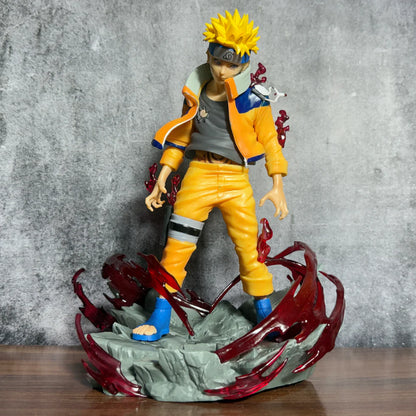 Naruto Uzumaki Rasengan Nine-Tails Chakra Statue – 24cm Premium Naruto Collectible Figure