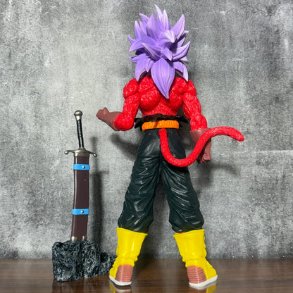 Dragon Ball Heroes Future Trunks Super Saiyan 4 Action Figure – 33cm Premium PVC Collectible Statue | Dragon Ball Heroes Display Figure for Desk, Shelf & Home Decor
